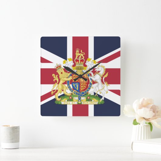 Telefoonhoesje onder Britse vlag Vierkante Klok (Huis)