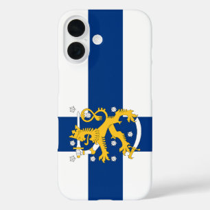 Telefoonhoesje onder Finse vlag iPhone 16 Hoesje