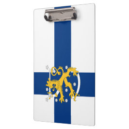 Telefoonhoesje onder Finse vlag Klembord