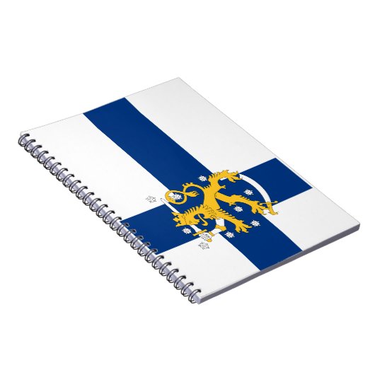 Telefoonhoesje onder Finse vlag Notitieboek (Rechterzijde)