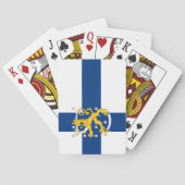 Telefoonhoesje onder Finse vlag Pokerkaarten (Achterkant)