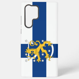 Telefoonhoesje onder Finse vlag Samsung Galaxy Hoesje
