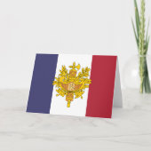 Telefoonhoesje onder Franse vlag Kaart (Voorkant)