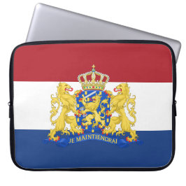 Telefoonhoesje onder Nederlandse vlag Laptop Sleeve