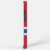 Telefoonhoesje onder Noorse vlag Samsung Galaxy Hoesje (Rechterkant)