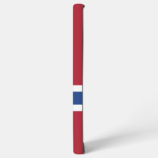 Telefoonhoesje onder Noorse vlag Samsung Galaxy Hoesje (Linkerkant)