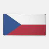 Telefoonhoesje onder Tsjechische vlag Bureaumat (Voorkant)