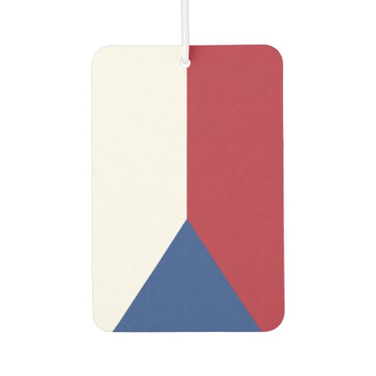 Telefoonhoesje onder Tsjechische vlag Luchtverfrisser (Voorkant)