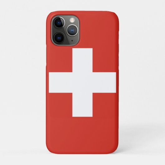 Telefoonhoesje onder Zwitserse vlag Case-Mate iPhone Case (Achterkant)