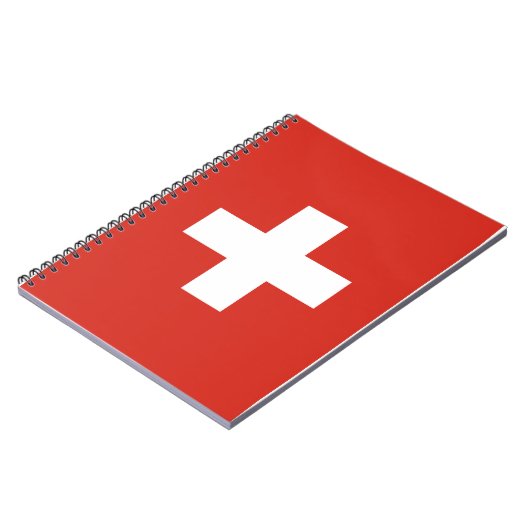 Telefoonhoesje onder Zwitserse vlag Notitieboek (Linkerzijde)