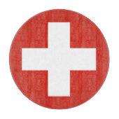 Telefoonhoesje onder Zwitserse vlag Snijplank (Voorkant)