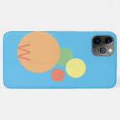 telefoonhoesje pastel regenboog confetti cirkels i Case-Mate iPhone case (Achterkant (horizontaal))