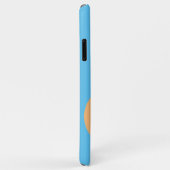 telefoonhoesje pastel regenboog confetti cirkels i Case-Mate iPhone case (Achterkant/rechts)