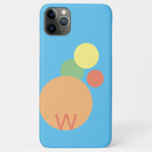 telefoonhoesje pastel regenboog confetti cirkels i