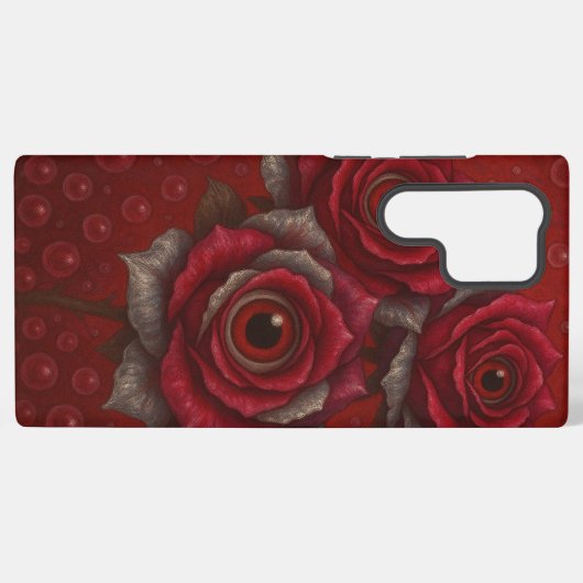 Telefoonhoesje Red Rose Samsung Galaxy Hoesje (Achterkant horizontaal)