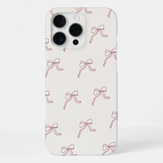 Telefoonhoesje roze 🎀 iPhone hoesje (Achterkant)