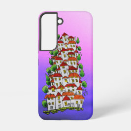 Telefoonhoesje S22 (Doodle - Handgetekend) Samsung Galaxy Hoesje