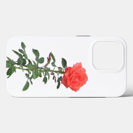 Telefoonhoesje - Single Pink Rose Case-Mate iPhone Case (Achterkant (horizontaal))
