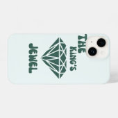 Telefoonhoesje 'The King's Jewel' iPhone Hoesje (Achterkant horizontaal)