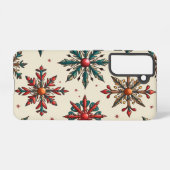 Telefoonhoesje voor het kerstseizoen samsung galaxy hoesje (Achterkant horizontaal)