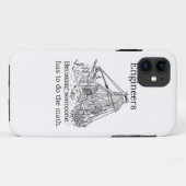 Telefoonhoesje voor Ingenieurs Trebuchet Case-Mate iPhone Case (Achterkant (horizontaal))