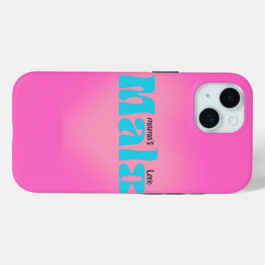 telefoonhoesje voor Malo Case-Mate iPhone Case (Achterkant (horizontaal))