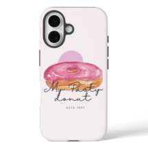 Telefoonhoesje voor pastei donut