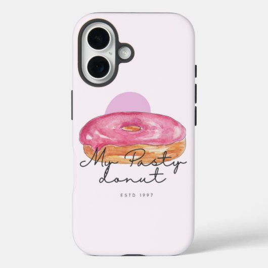 Telefoonhoesje voor pastei donut Case-Mate iPhone case (Achterkant)