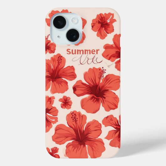 Telefoonhoesje - zomer vibe Case-Mate iPhone case (Achterkant)