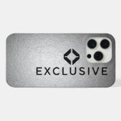 Telefoonhoesjes Exclusief Zilver iPhone Hoesje (Achterkant horizontaal)