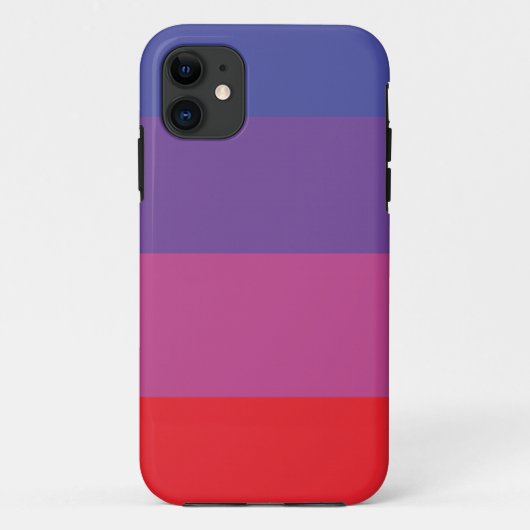 Telefoonhoesjes | Gestreepte kleurencombinaties | Case-Mate iPhone Case (Achterkant)