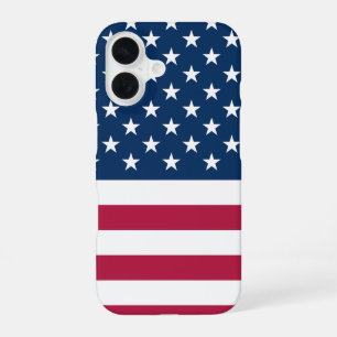 Telefoonhoesjes met Amerikaanse vlag iPhone 16 Hoesje