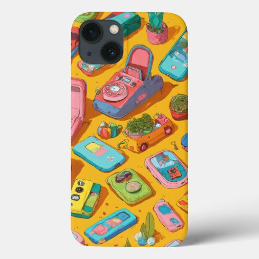 Telefoonhoesjes patroon schattig grappig Case-Mate iPhone case (Achterkant)