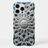 Telefoonhoesjes - Radial Design Relief iPhone Hoesje (Achterkant)