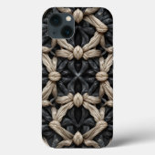 Telefoonhoesjes - verweven strengen symmetrisch Case-Mate iPhone case (Achterkant)