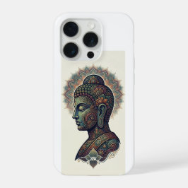 TelefoonhoesjeVreedzame Boeddha Dhamma Kunst - [Pr iPhone 15 Pro Case
