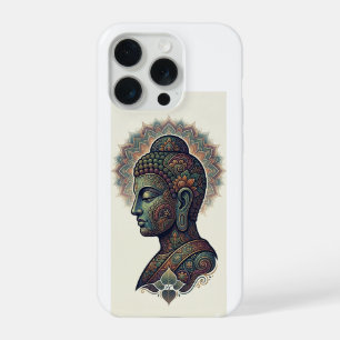 TelefoonhoesjeVreedzame Boeddha Dhamma Kunst - [Pr iPhone 15 Pro Case