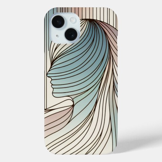 Telefoonhoesontwerp Kunstenaar met naadloze vertic Case-Mate iPhone Case (Achterkant)