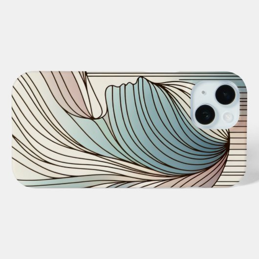 Telefoonhoesontwerp Kunstenaar met naadloze vertic Case-Mate iPhone Case (Achterkant (horizontaal))