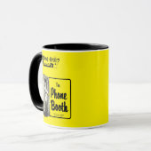 Telefoonhokje Bar Koffiekopje Mok (Voorkant links)