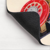 telefooningewanden onthuld muismat (Hoek)