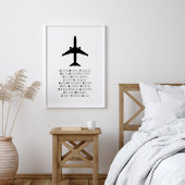 Telefoonisch alfabet, vliegtuigmuur-kunst, proefge poster