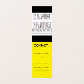 Telefoonkaart voor technici visitekaartje (Binnenkant ongevouwen)