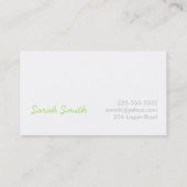 Telefoonkaartje (Achterkant)