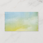 Telefoonkaartjes Contactkaartje (Achterkant)