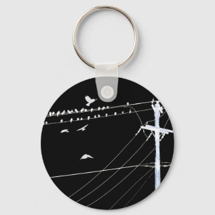 telefoonkabel sleutelhanger