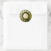 Telefoonkiezer Ronde Sticker (Tas)