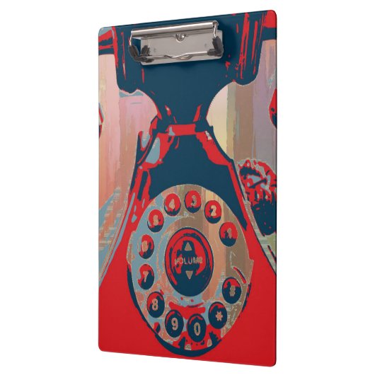 Telefoonklembord Retro Klembord (Links)