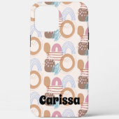 Telefoonkoffer Boho, telefoonafdekking Case-Mate iPhone Case (Achterkant)