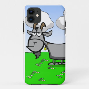 Telefoonkoffer voor oude geit cartoon iPhone 11 hoesje